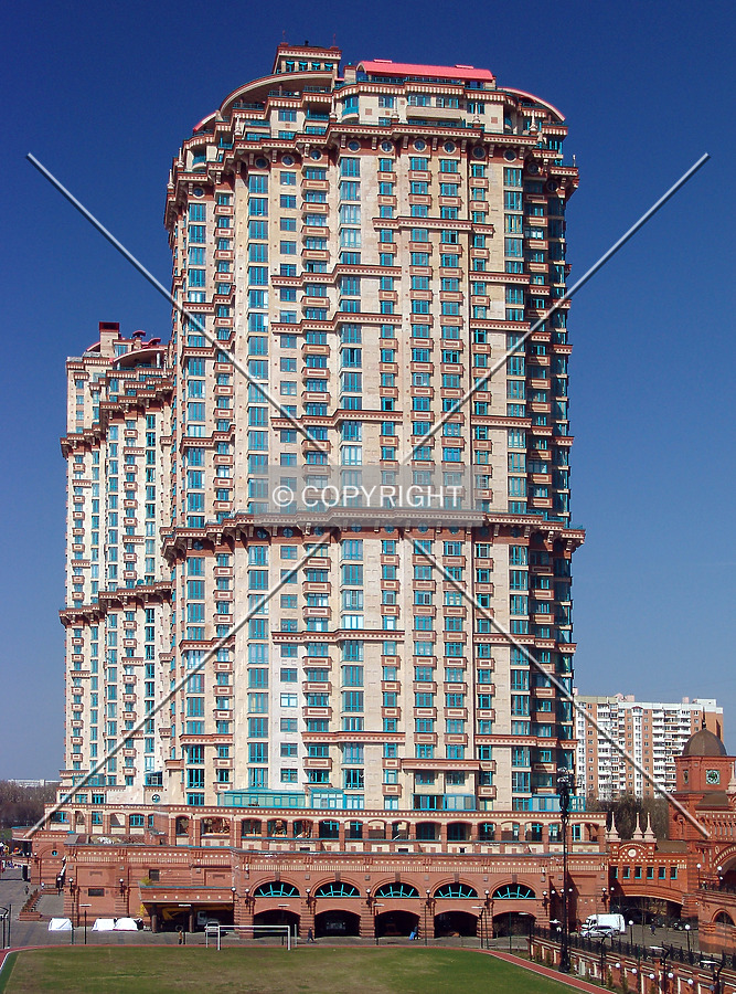 The southern view from Stroginsky Bridge