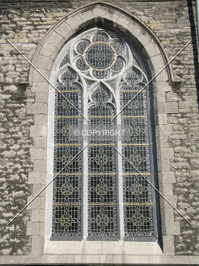 Facade detail, seen from the west