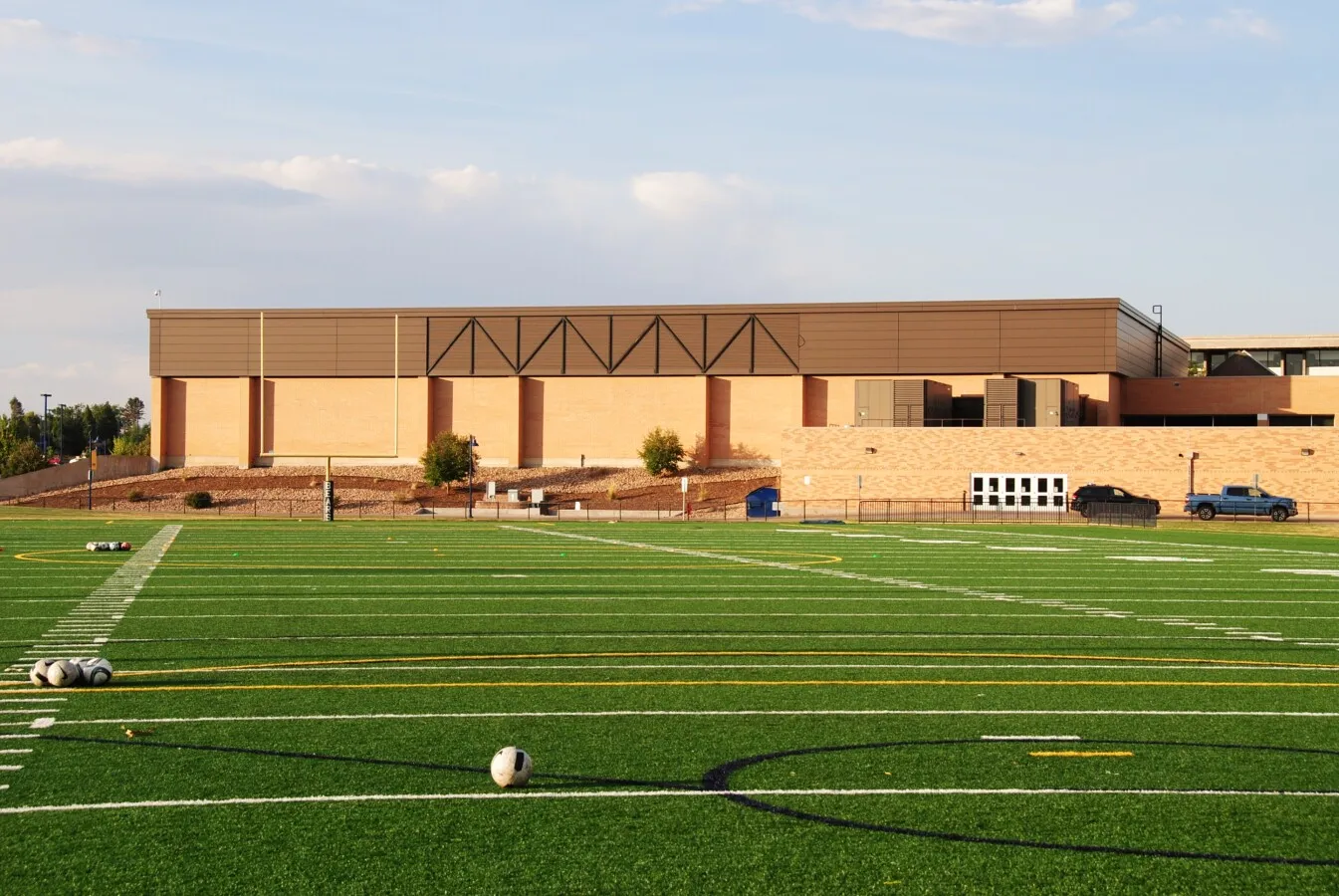 View to the north
