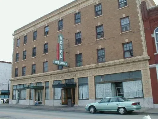 View from the northwest across East Commercial Street