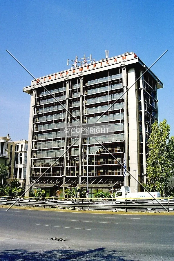 View of the front side from across Syggrou Avenue