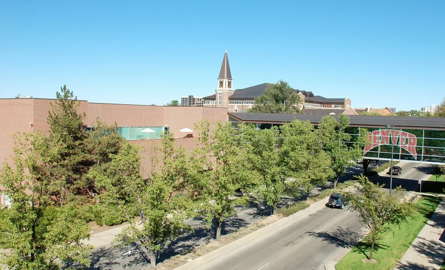 View from the southwest