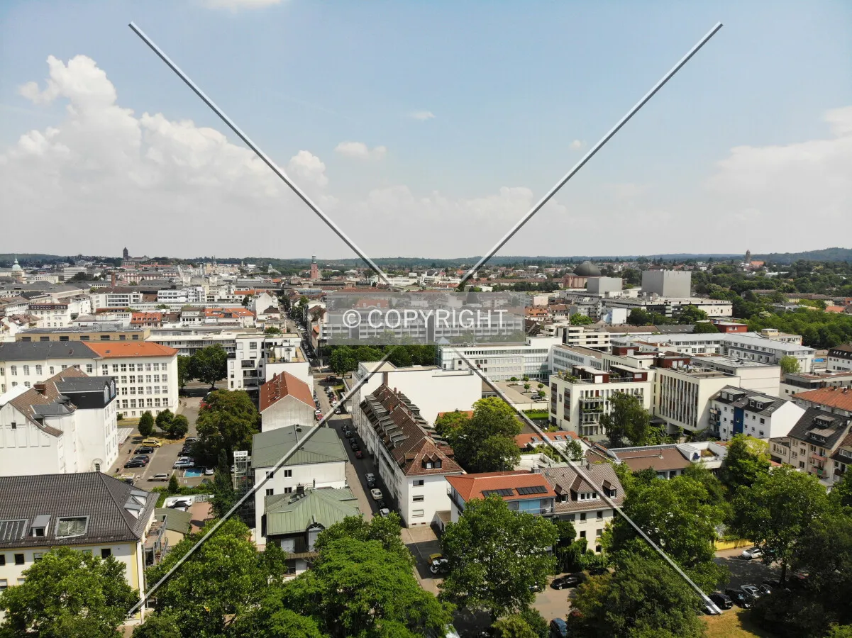 View over Darmstadt - Panorama