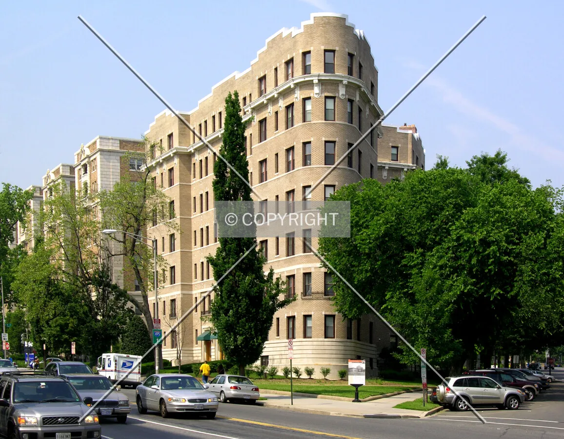 From across 16th Street to the southwest