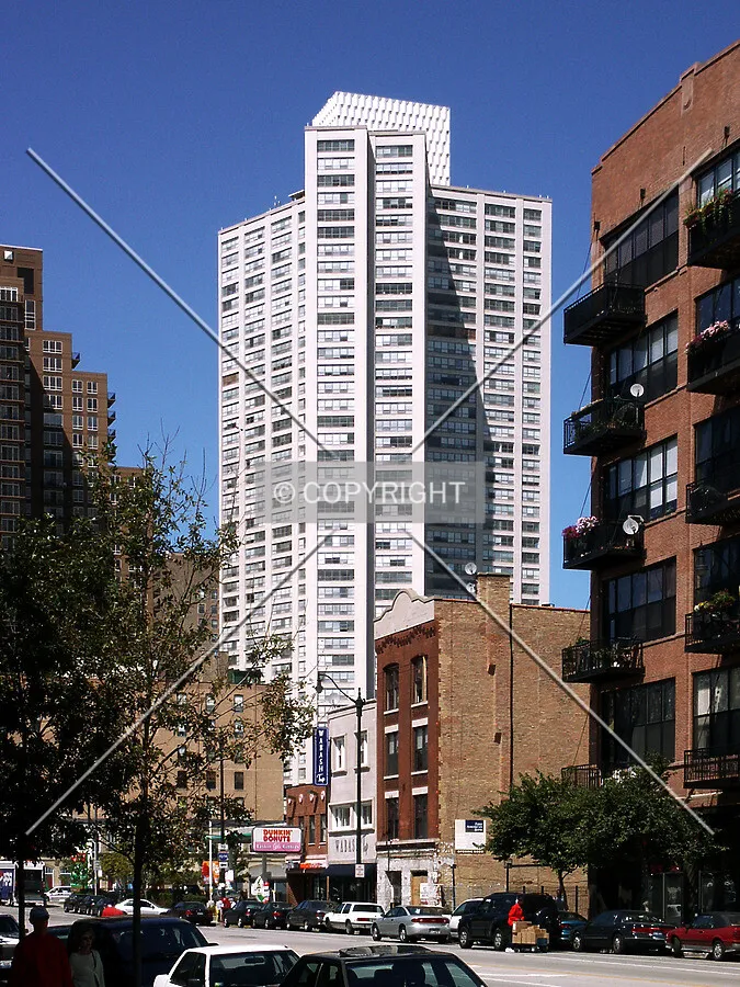 Looking north from Wabash Avenue