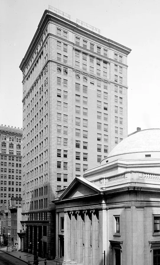 View from the southeast