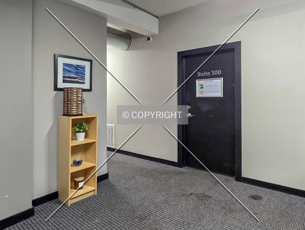 Third floor elevator lobby, Monday, August 11, 2025