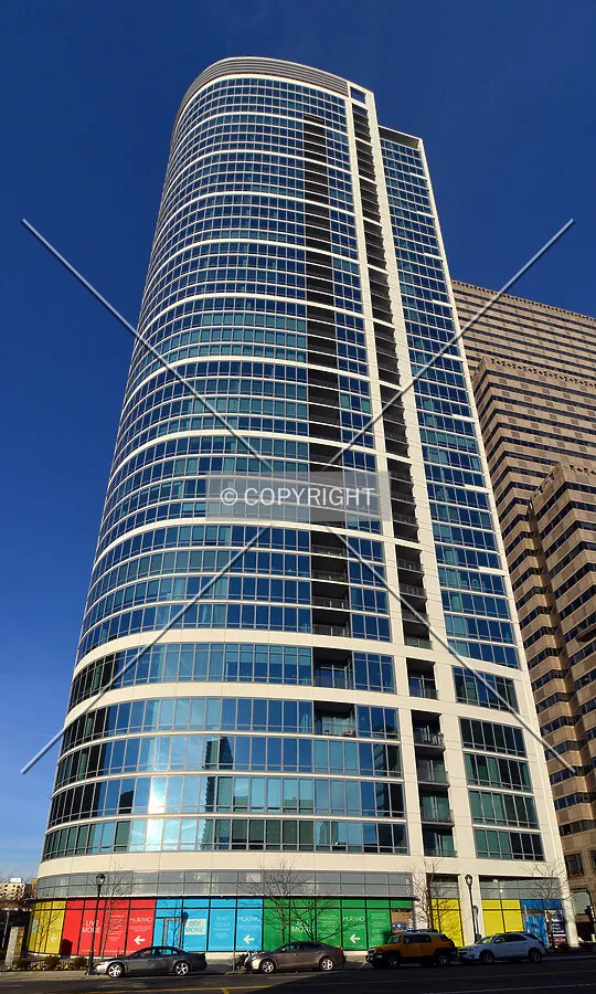 View from the south on Market Street