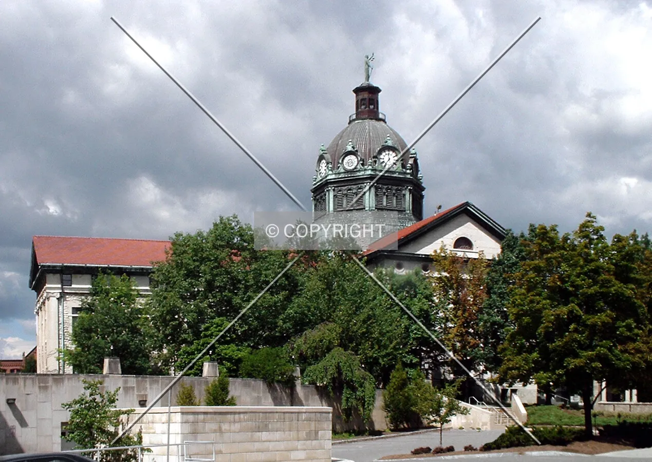 View from the southeast