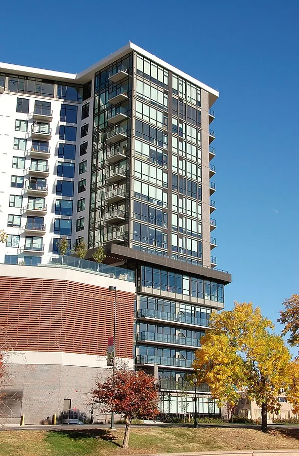 View from the west