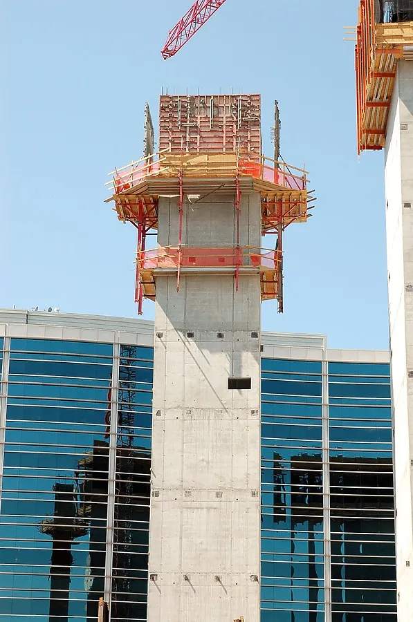 View from the east
