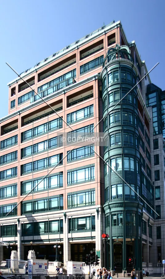 View of the south façade
