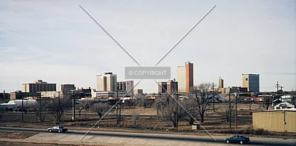 Downtown from the northeast