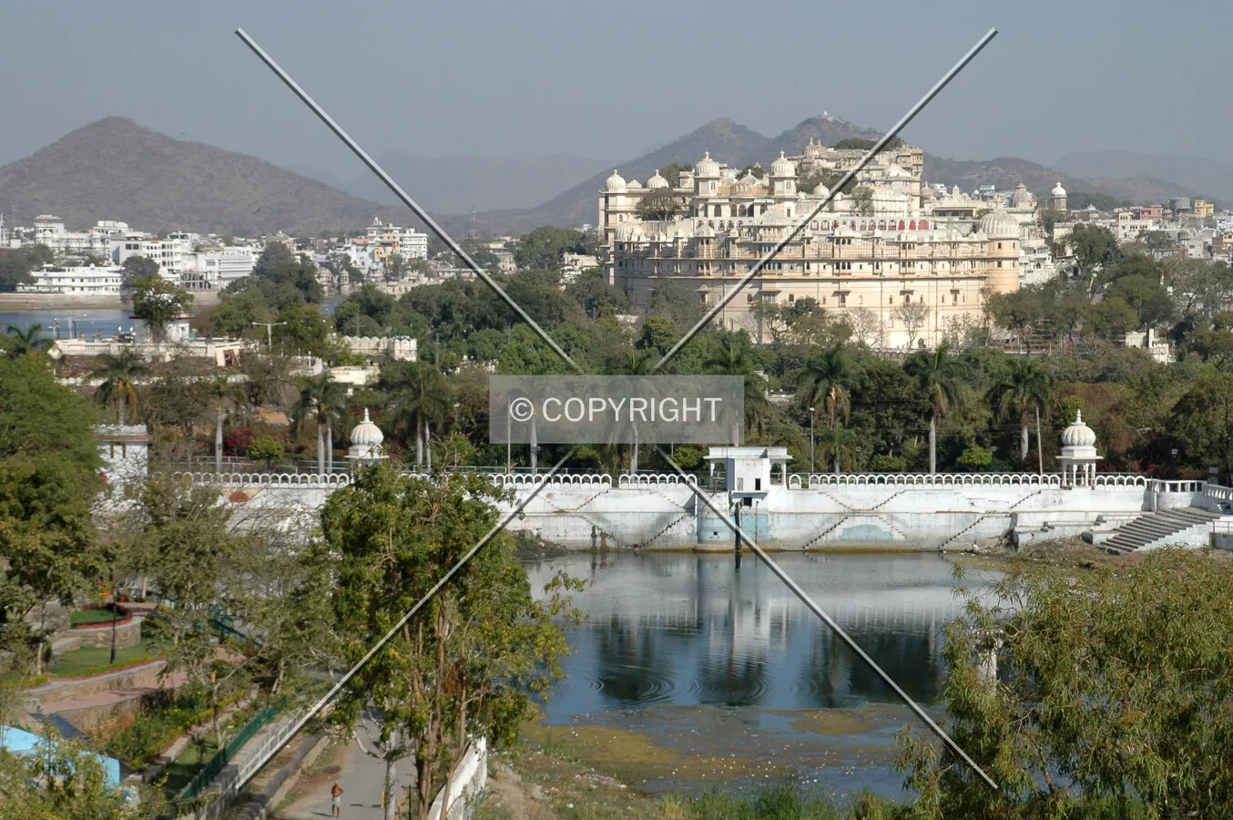 The Old City viewed from the south
