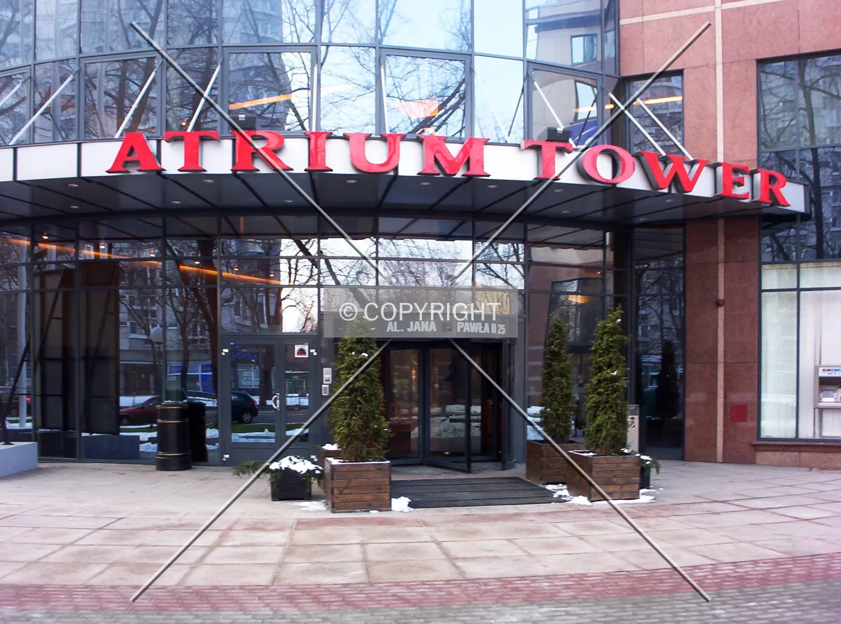 The main entrance