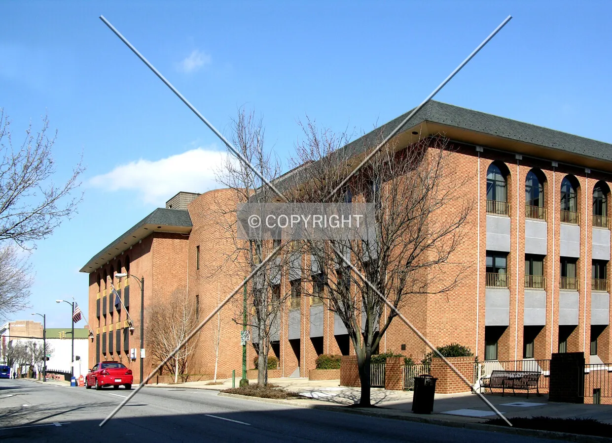 From across Main Street to the south