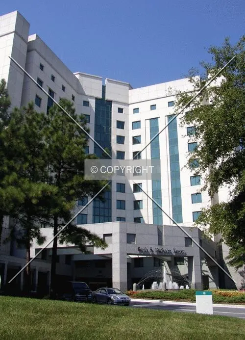 Main entrance looking slightly northwest