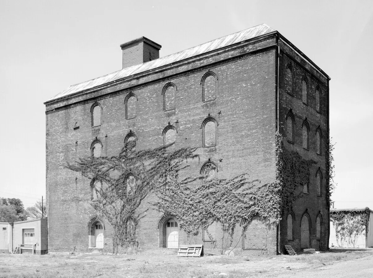 Vintage view from the southeast
