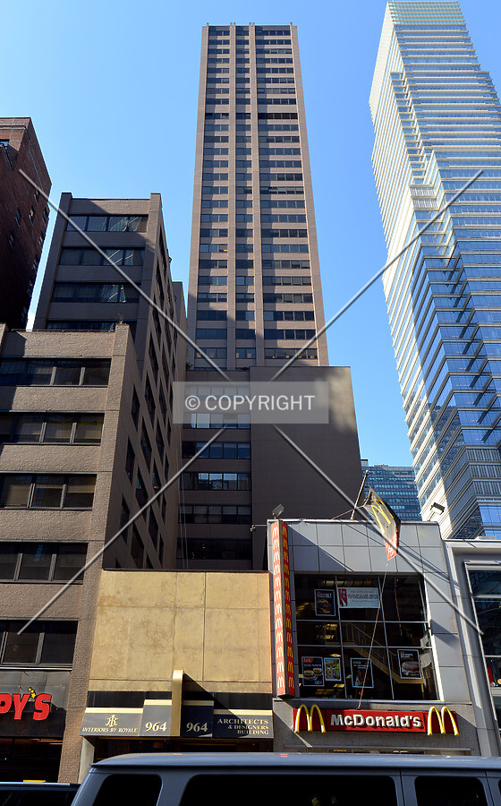 View from the southeast on 3rd Avenue