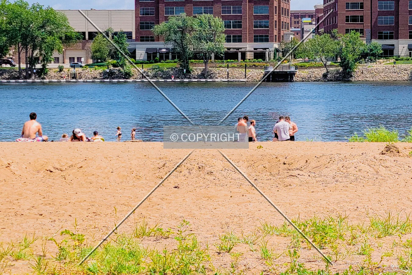 View from the west; July 5, 2021