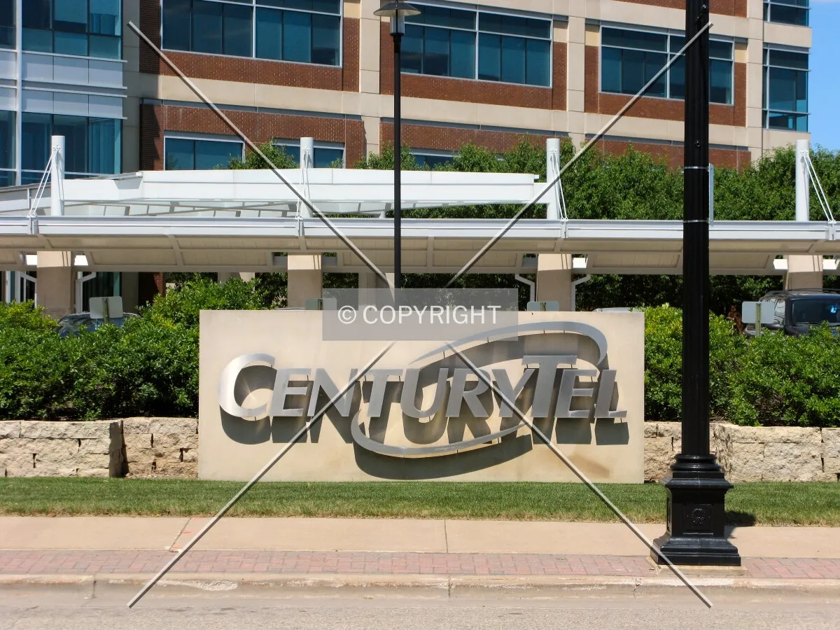 Corporate signage and entrance canopy from across Front Street North