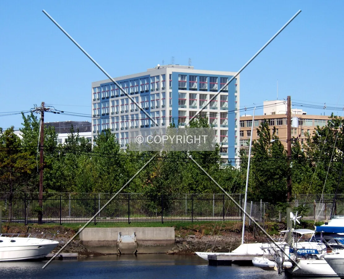 View from the southeast