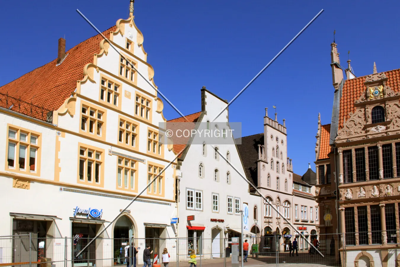 Renaissance-style buildings on Mittelstrasse