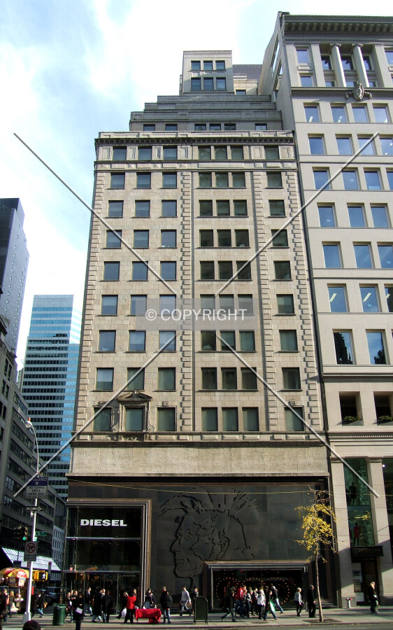 View from the northwest at 5th Avenue and 54th Street
