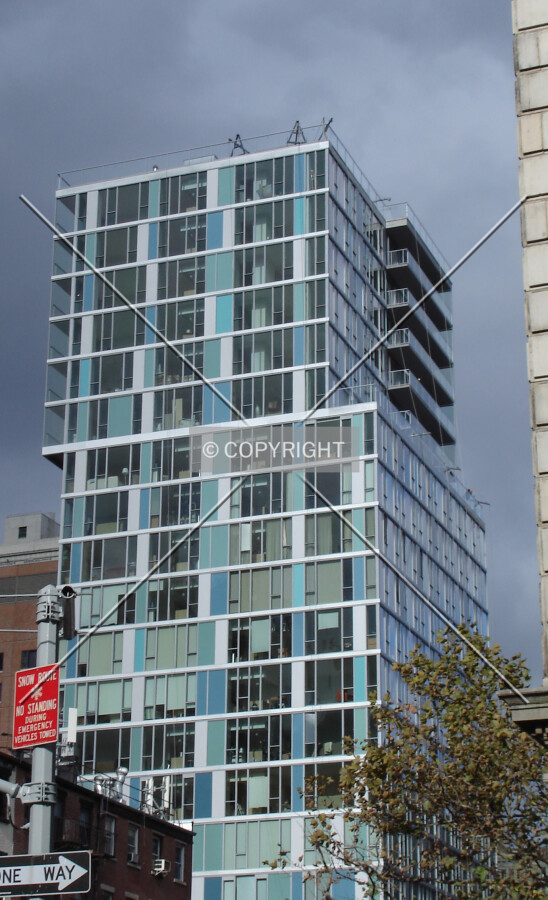 Upper floors from the south