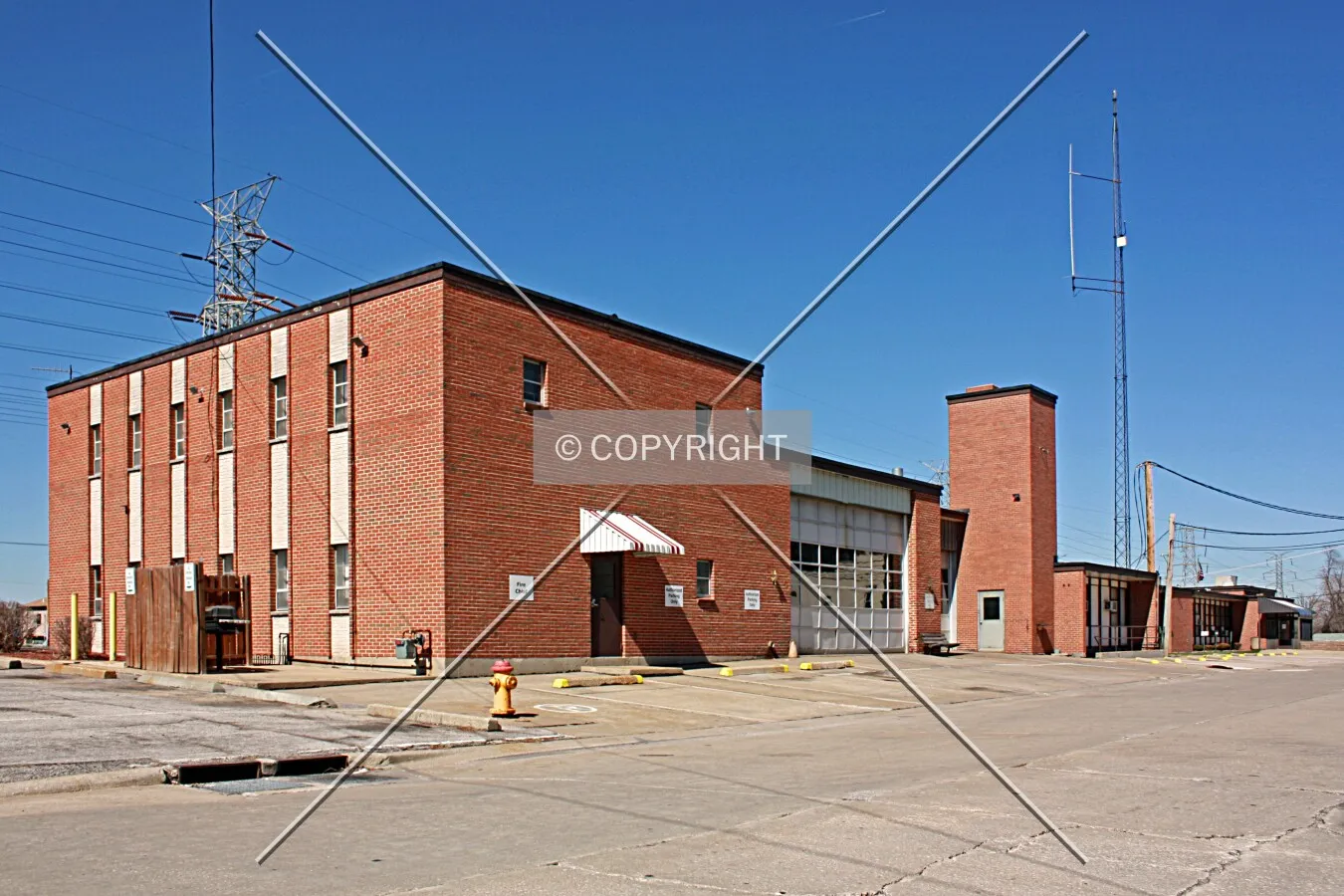 View from the southeast