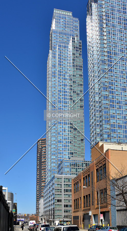 View from the southeast on 41st Street