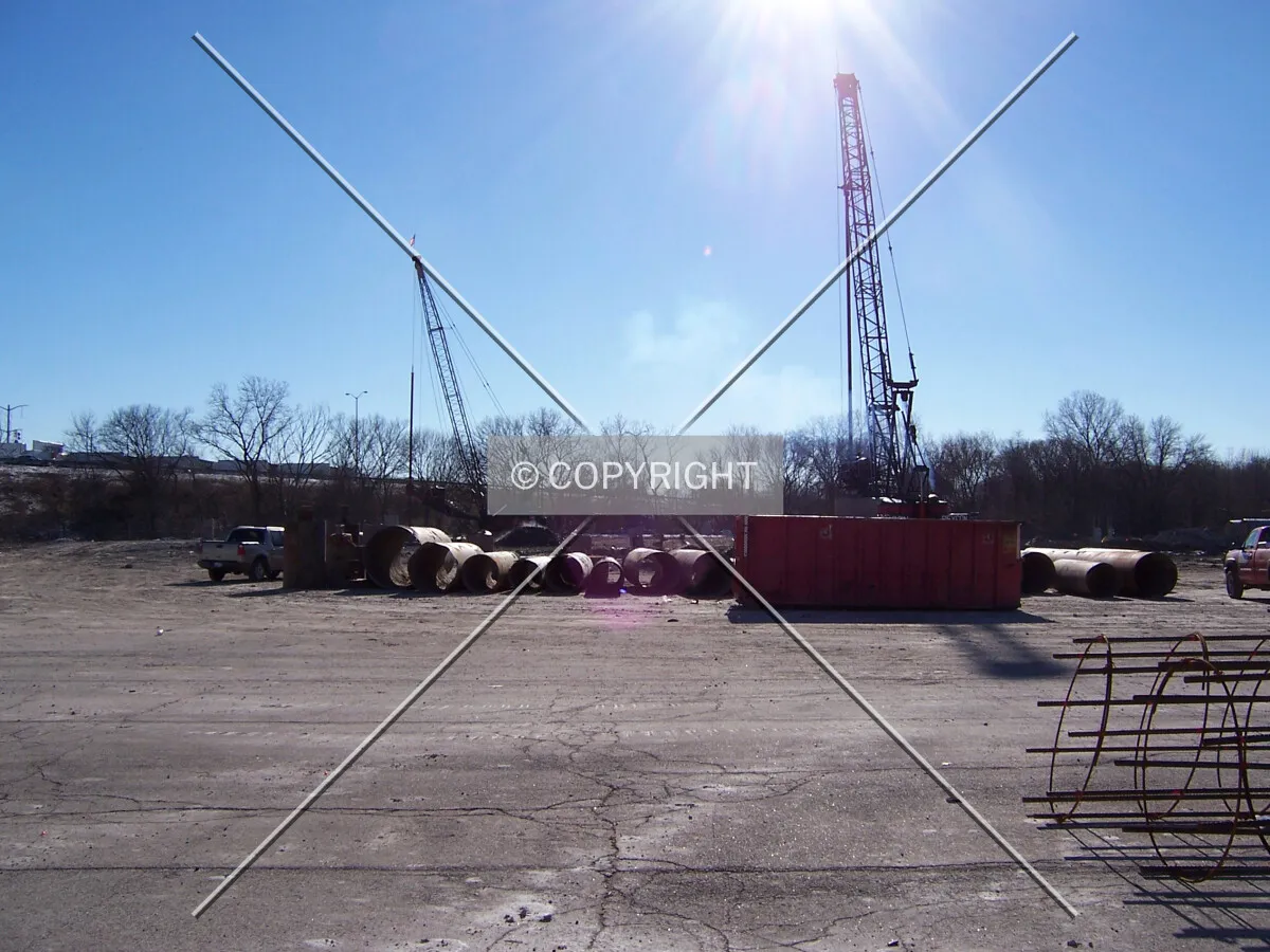 Looking south into the site. The Maple Tower portion of the complex will be constructed directly in the foreground