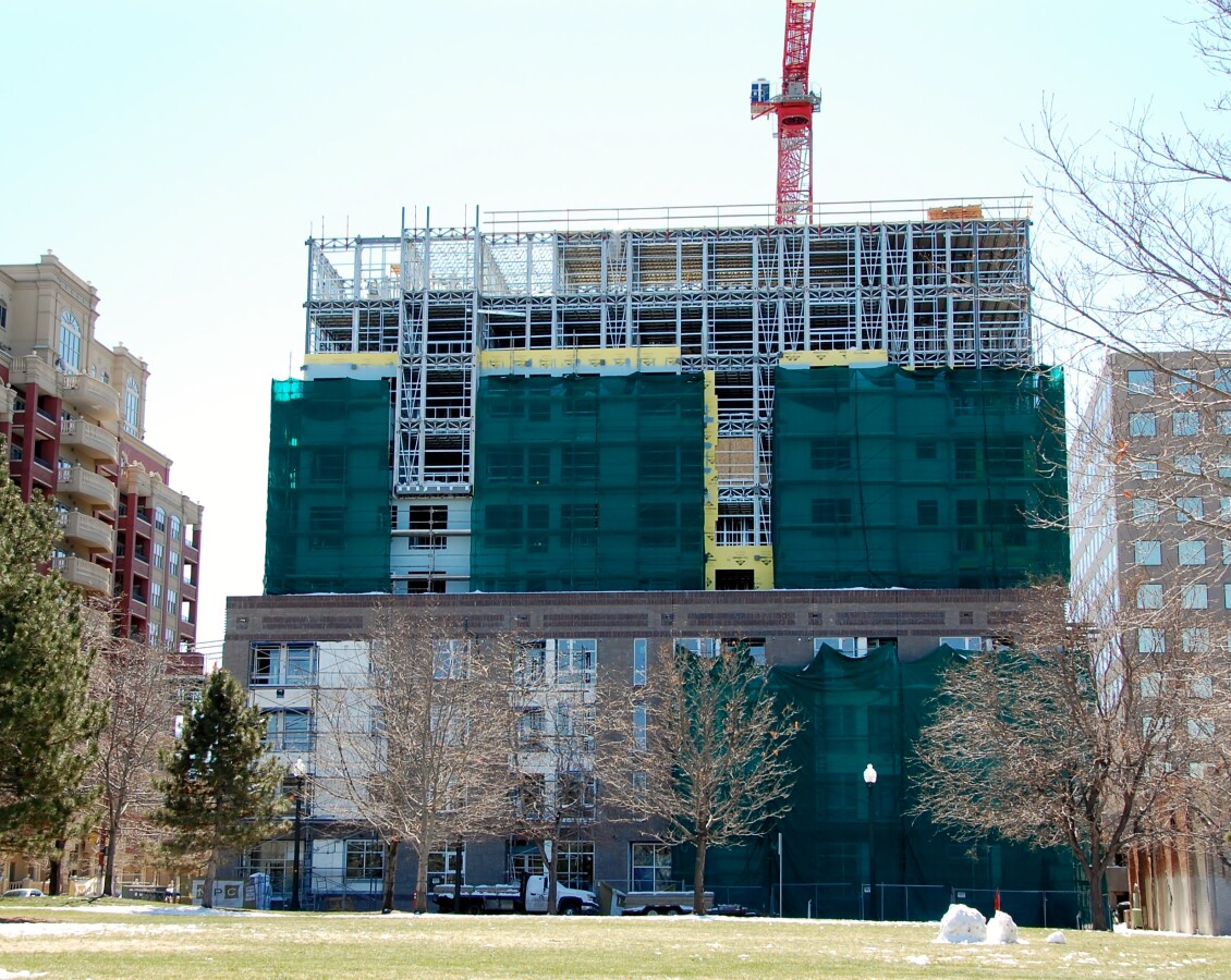 View to the south