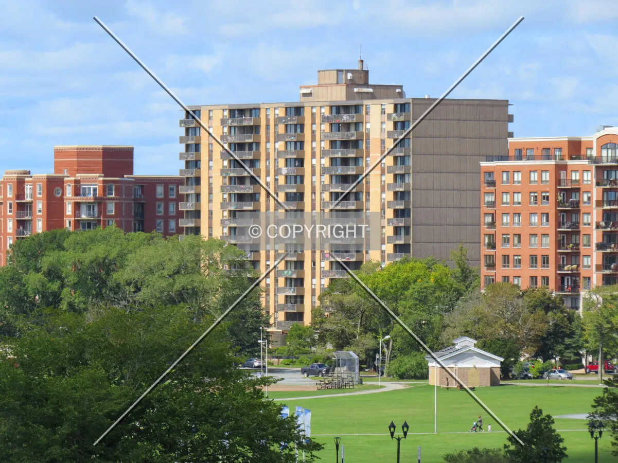 Distant view to the northwest from Citadel Hill