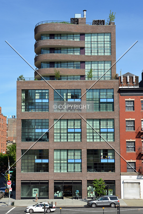 View from the northwest at 10th Avenue and West 19th Street