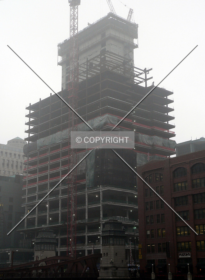 View to the northwest from Wacker Drive