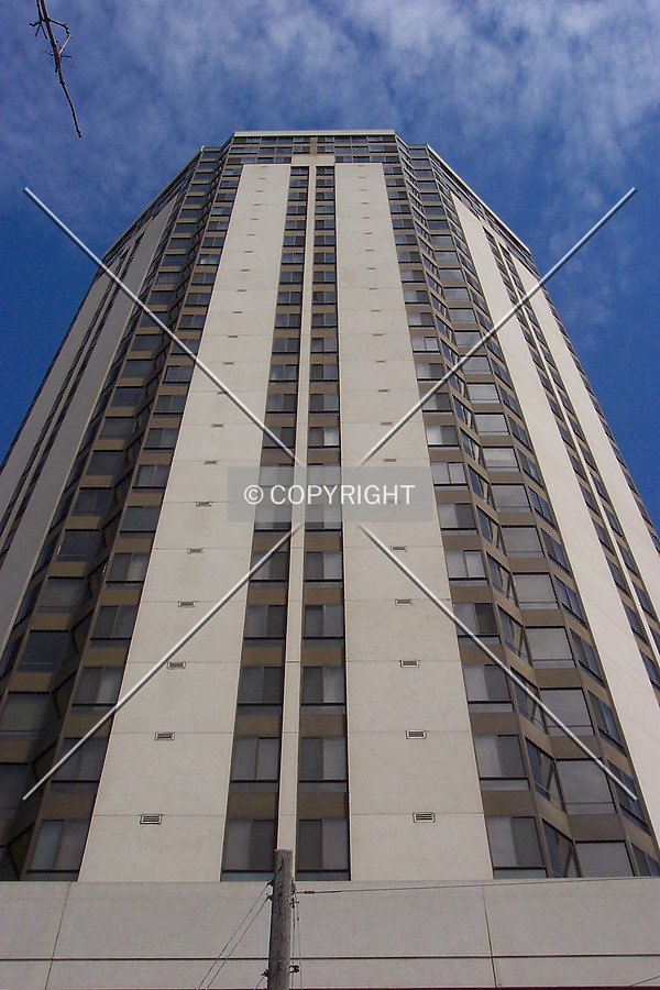 View of west facade, as seen from Kent Street