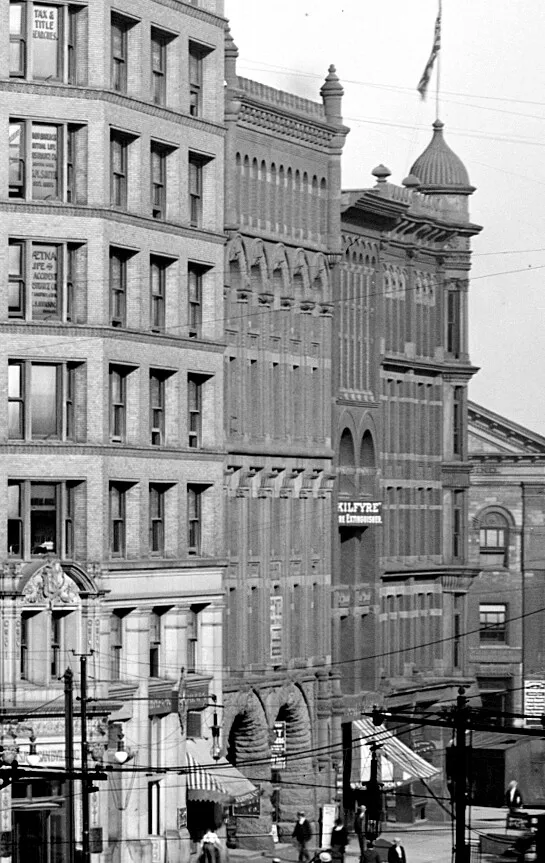 View from the southeast