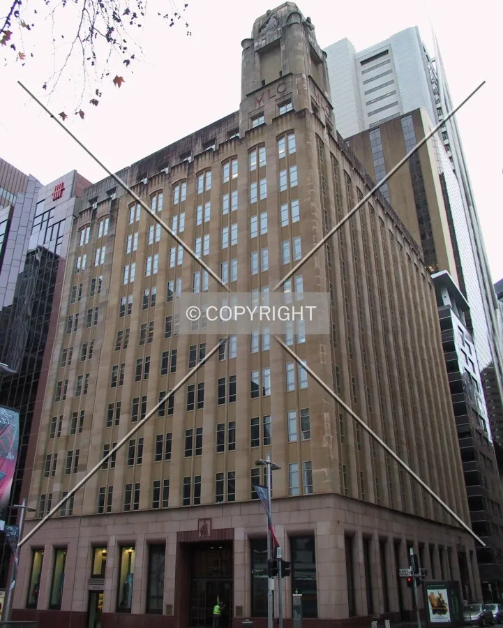 Looking northeast from corner Castlereagh Street and Martin Place