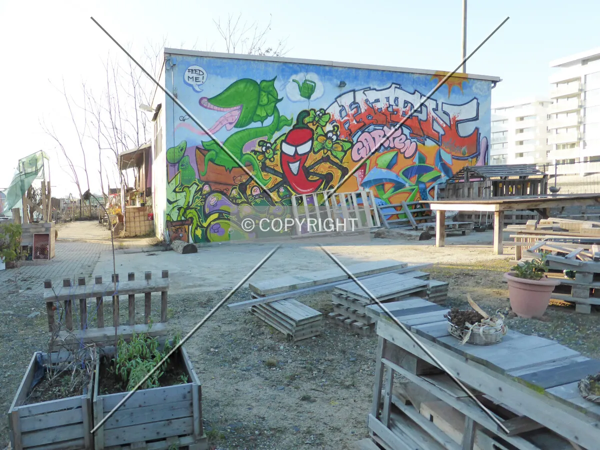 Offengarten in Offenbach Hafen