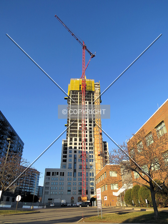 View to the west from 13th Avenue South