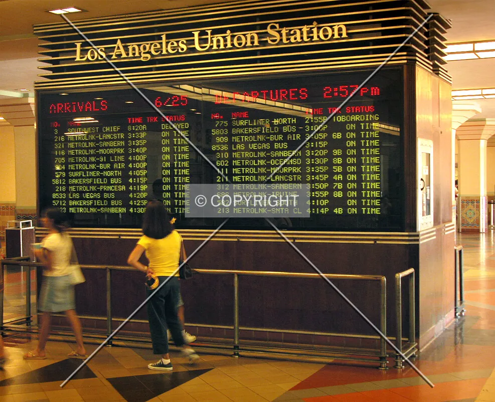 Train status board