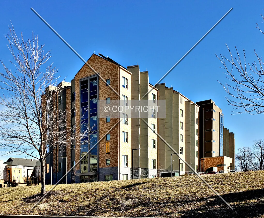 View from the southeast; February 14, 2019