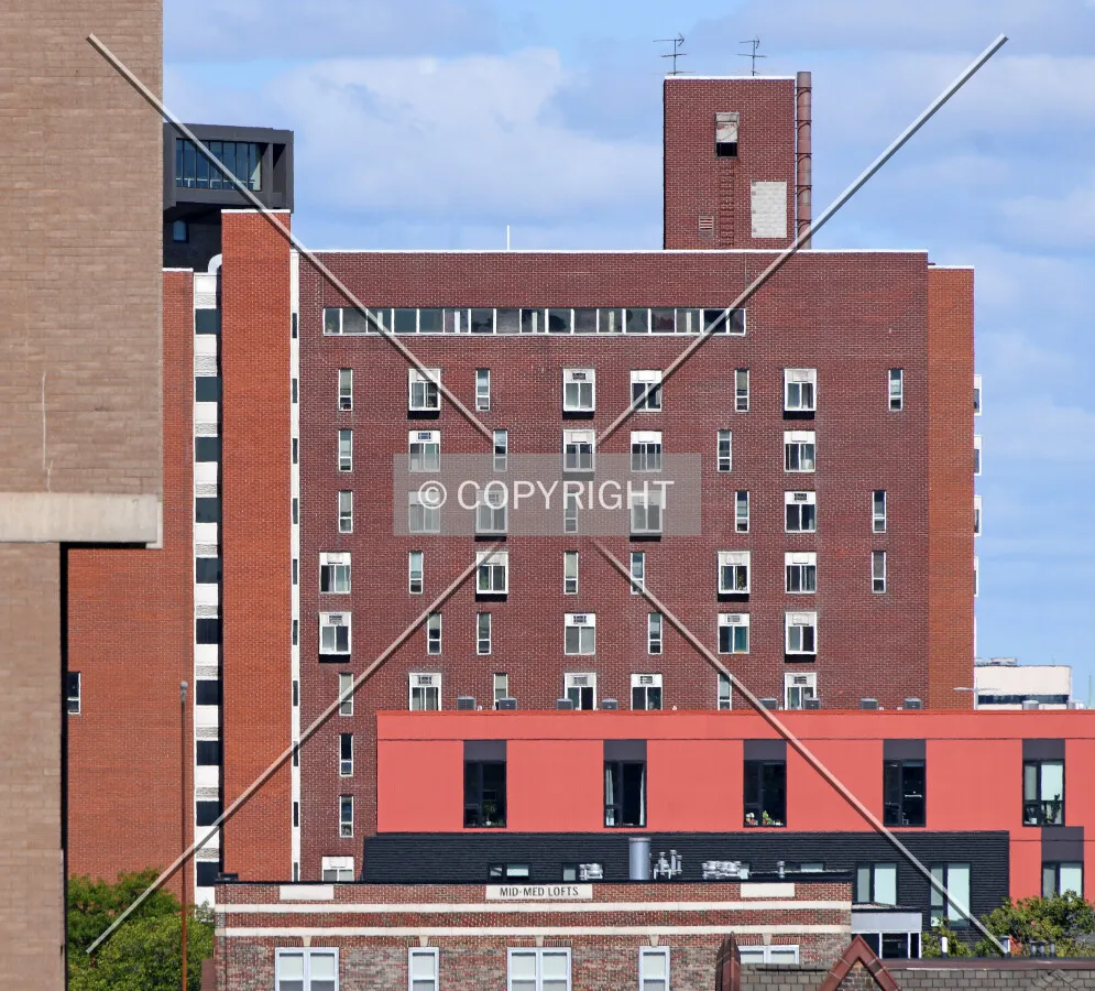 View from the southeast