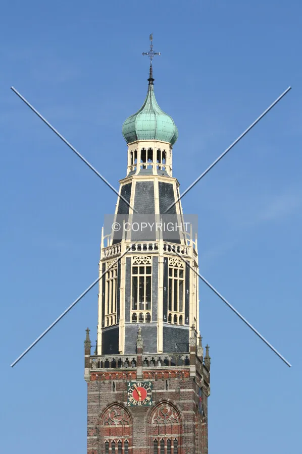 Top seen from the west