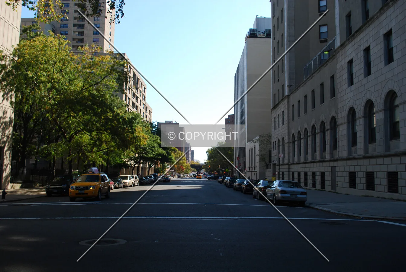 View eastward from 5th Avenue