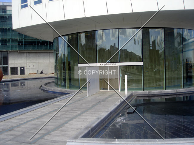View of the entrance
