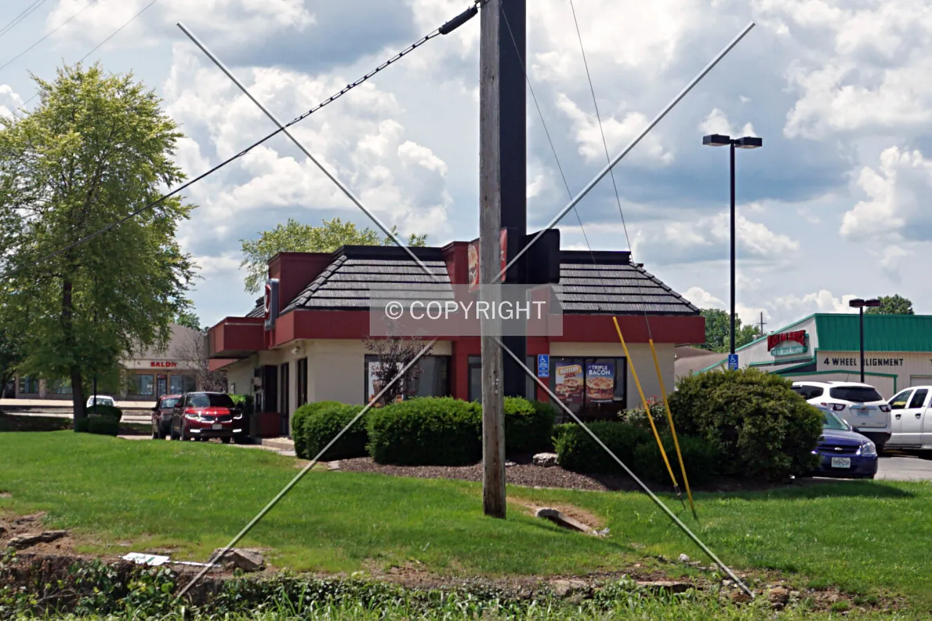 View from the north; May 30, 2016
