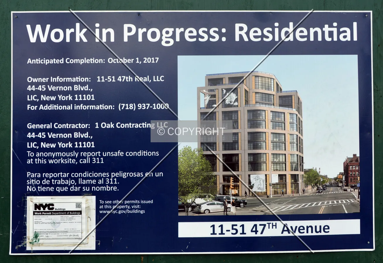 Construction sign