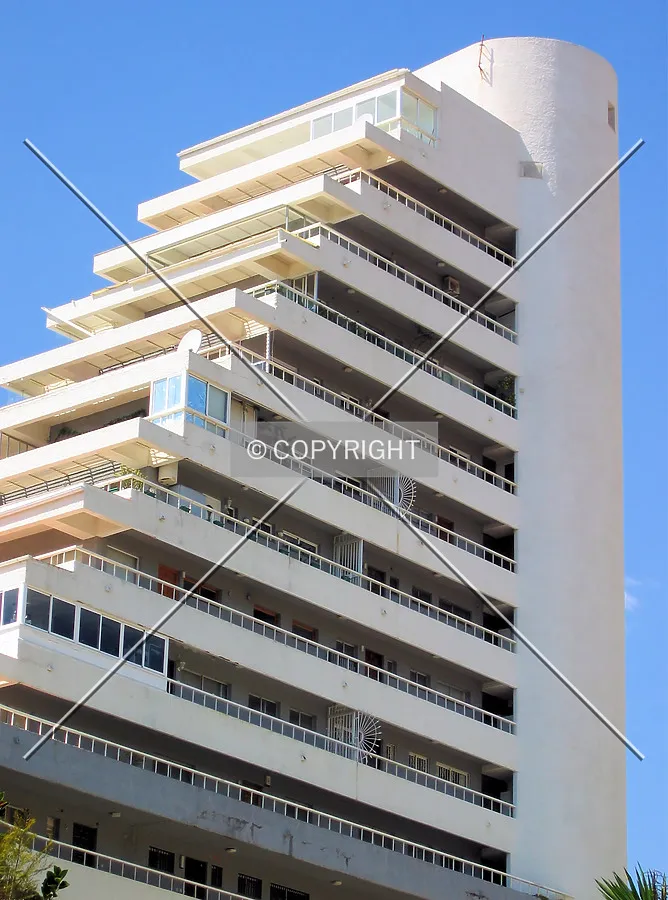 Upper floors from the east